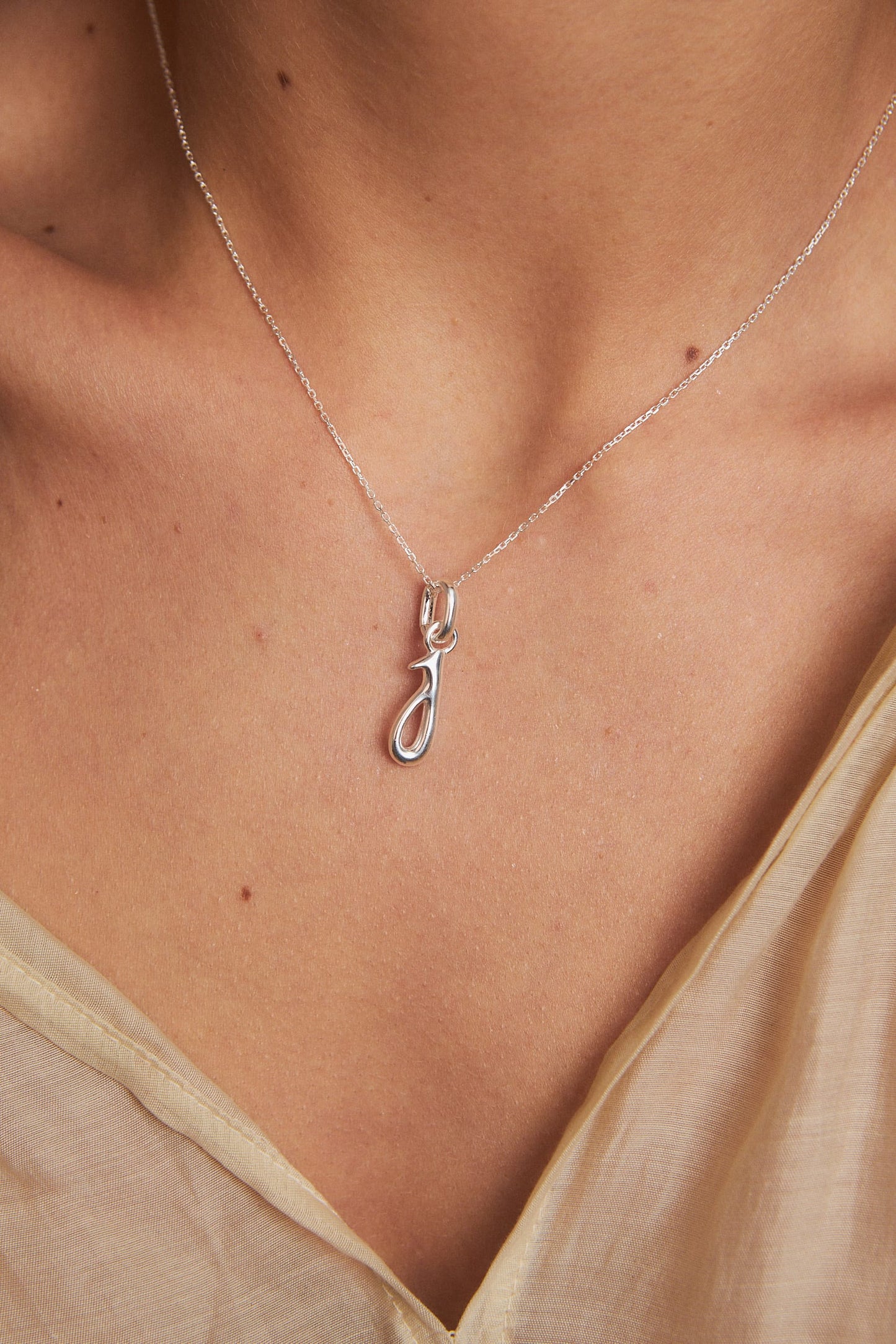 Zawieszka Literka Silver