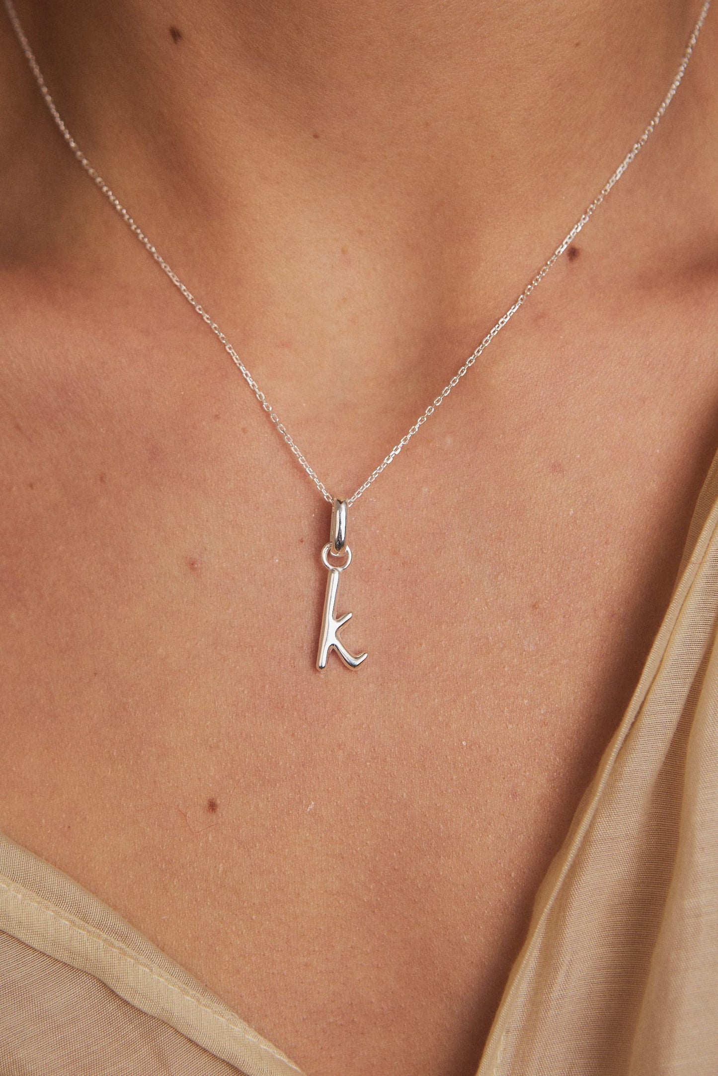 Zawieszka Literka Silver