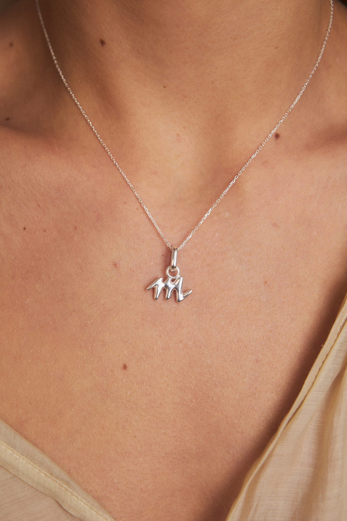 Zawieszka Literka Silver
