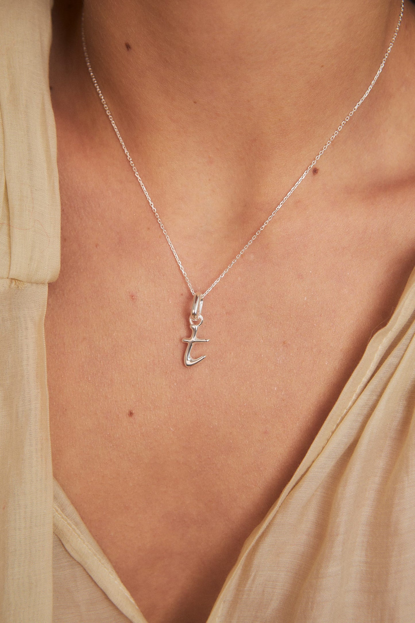 Zawieszka Literka Silver