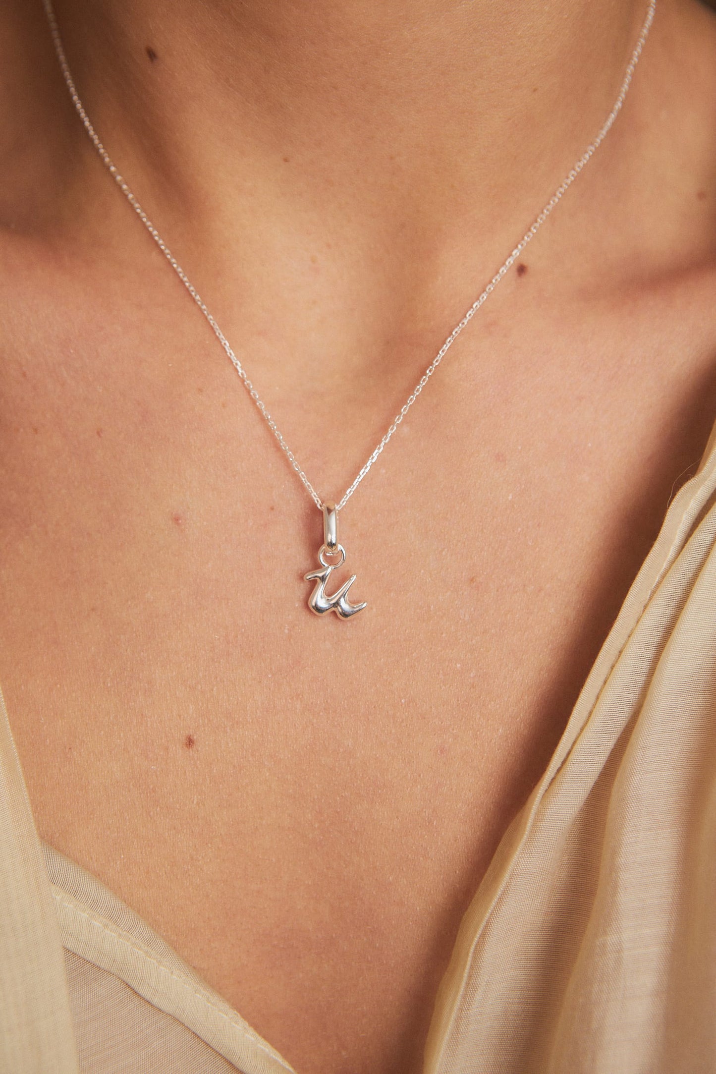 Zawieszka Literka Silver