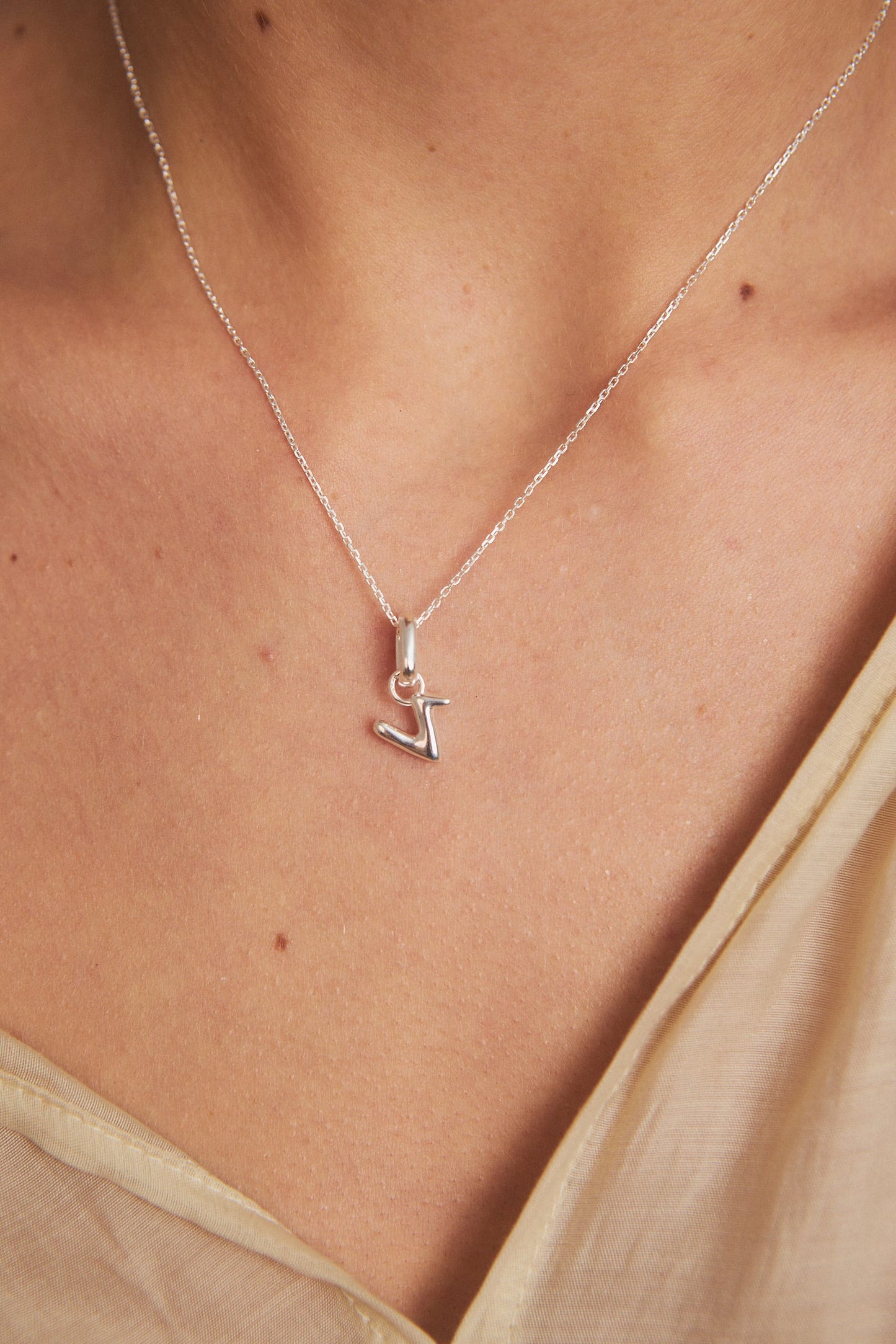 Zawieszka Literka Silver