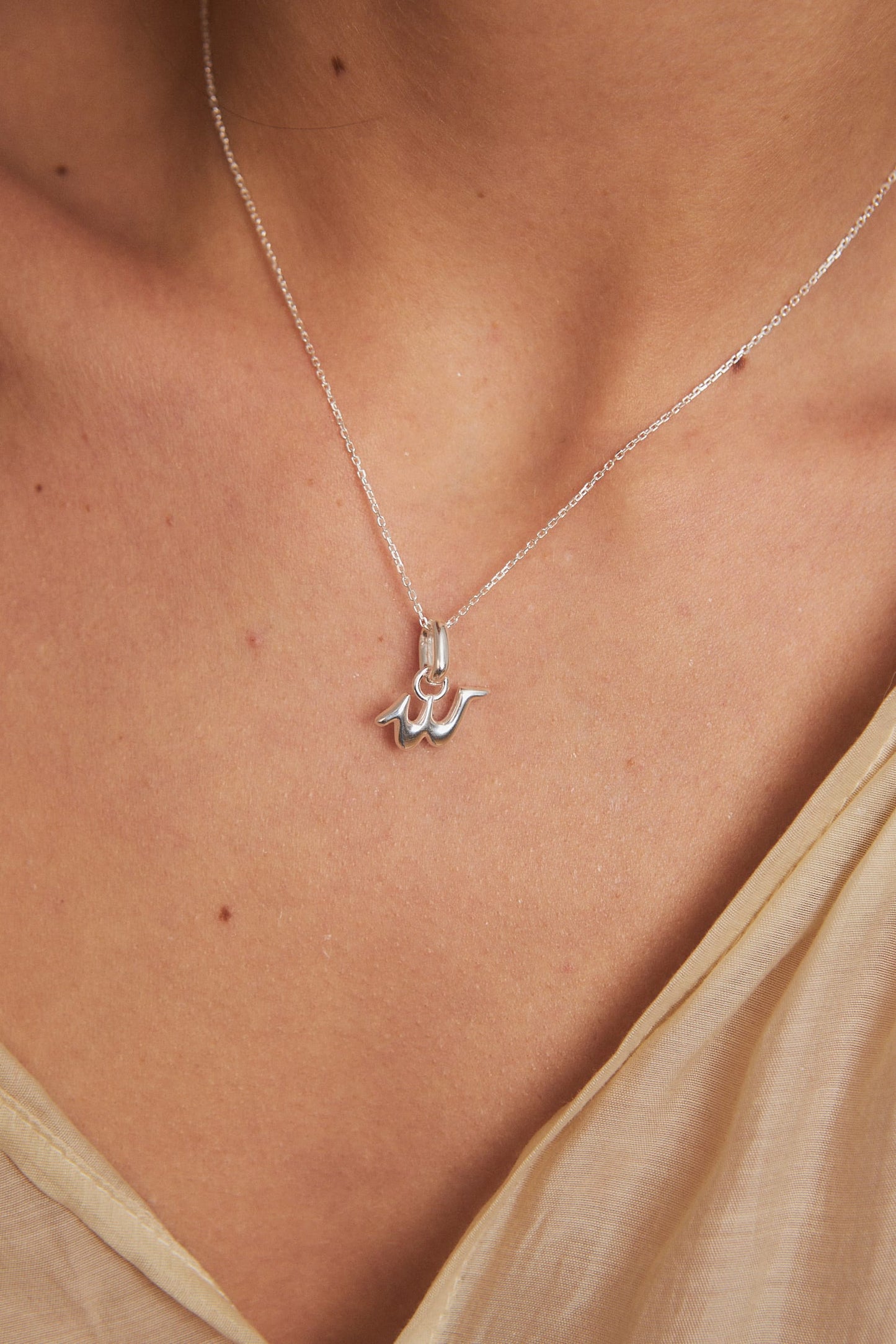 Zawieszka Literka Silver