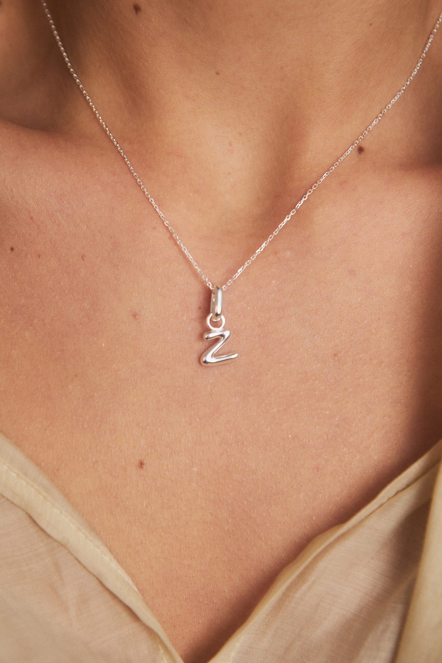 Zawieszka Literka Silver