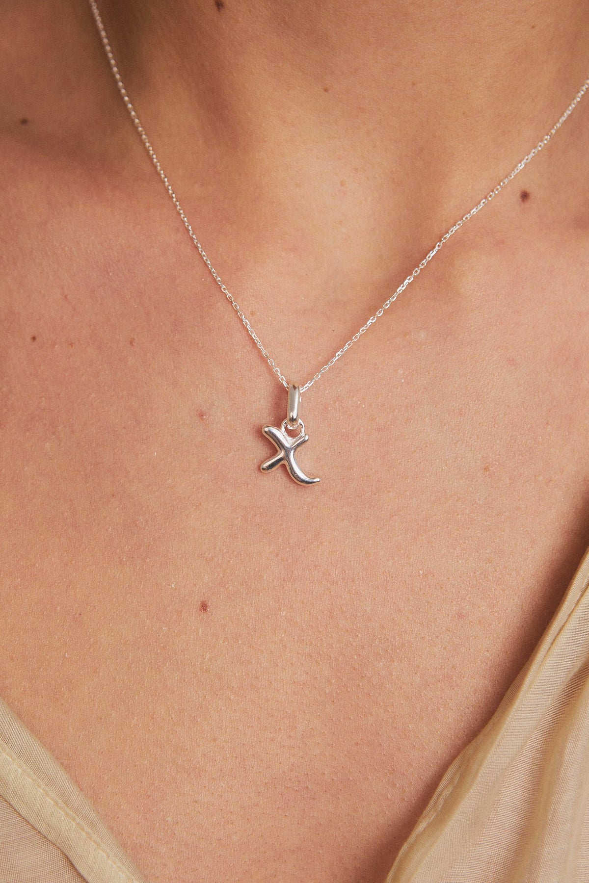 Zawieszka Literka Silver