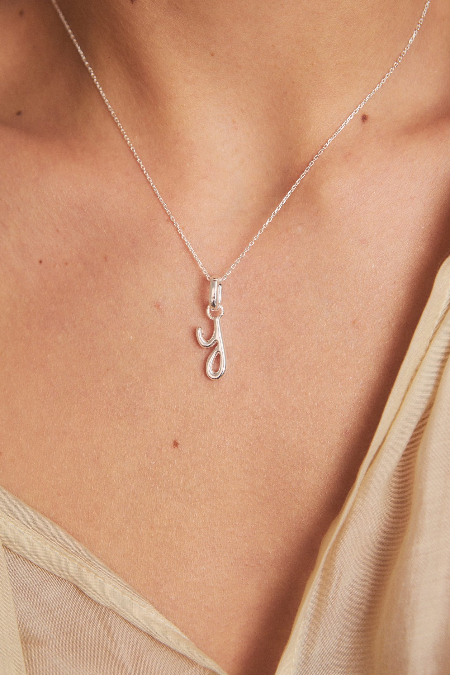 Zawieszka Literka Silver