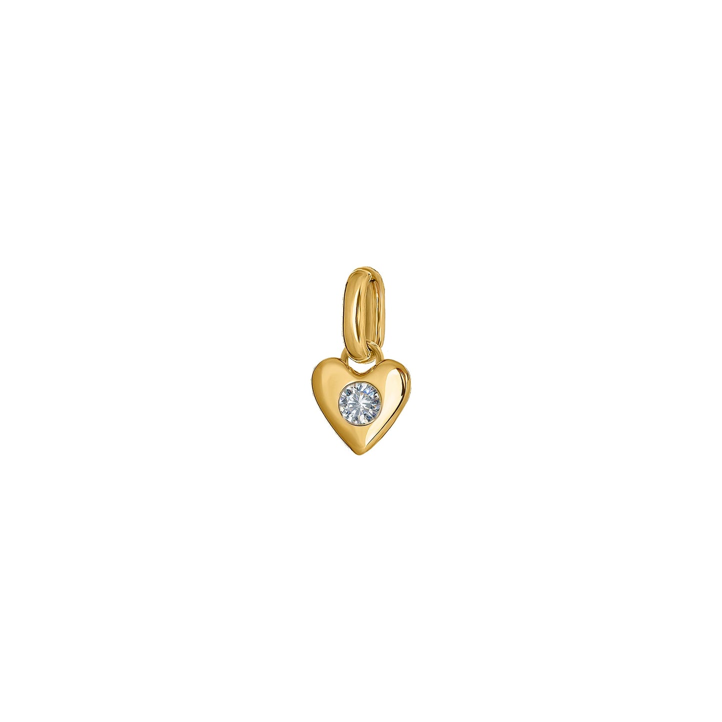 Zawieszka Valentin Mini Gold Zirconia