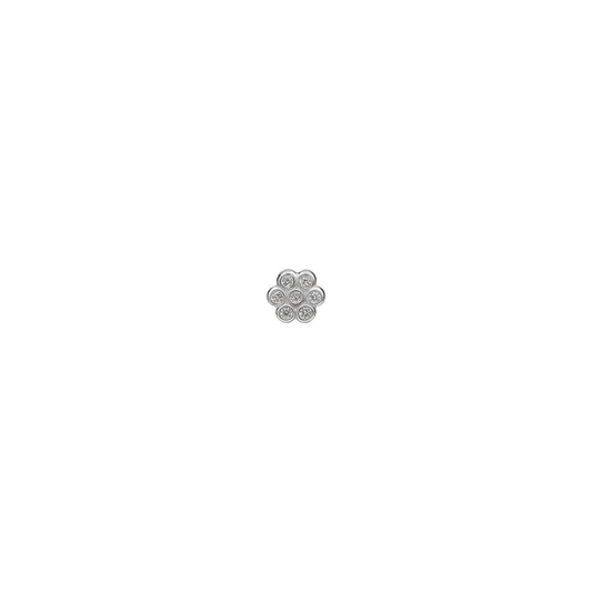 Kolczyk do piercingu Bloom Silver