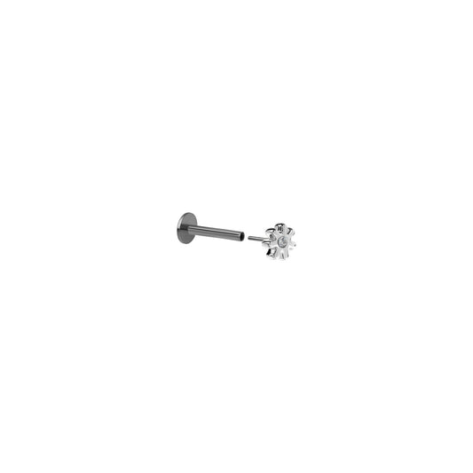 Kolczyk do piercingu Daisy Zirconia Silver