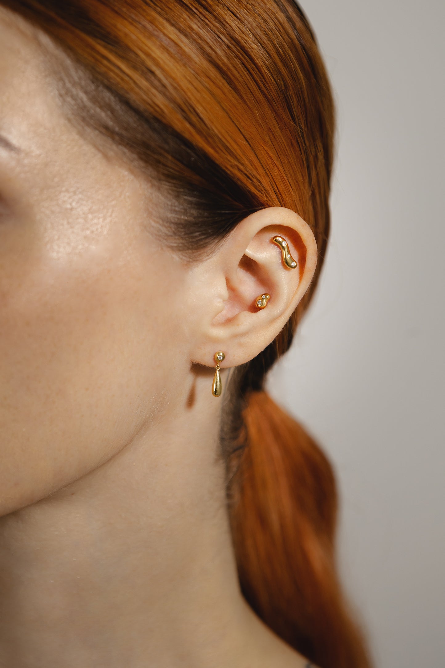 Kolczyk do piercingu Dew 4 Gold