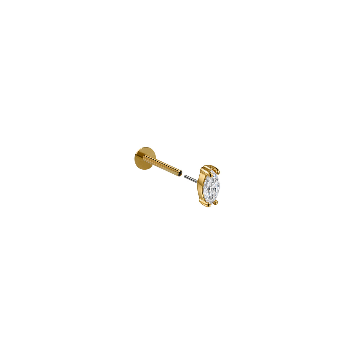 Kolczyk do piercingu Fairy 1 Gold