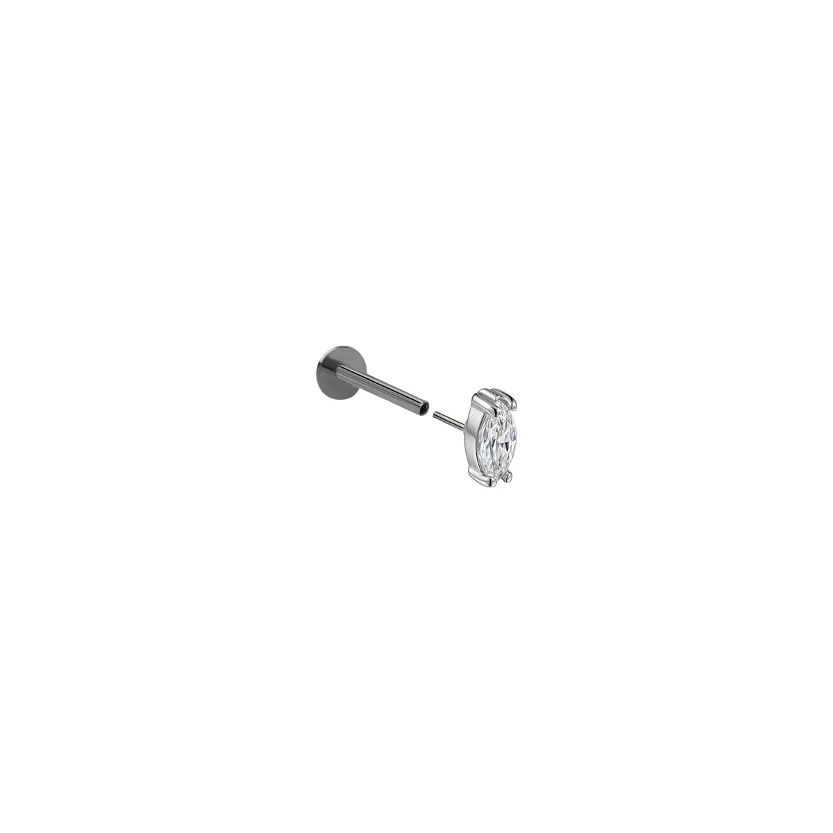 Kolczyk do piercingu Fairy 1 Silver