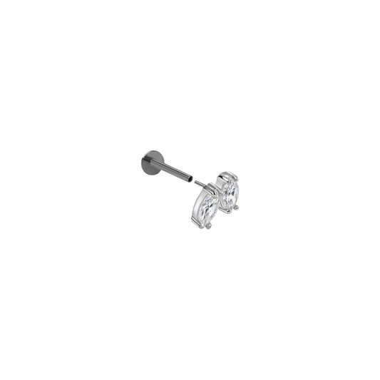 Kolczyk do piercingu Fairy 2 Silver