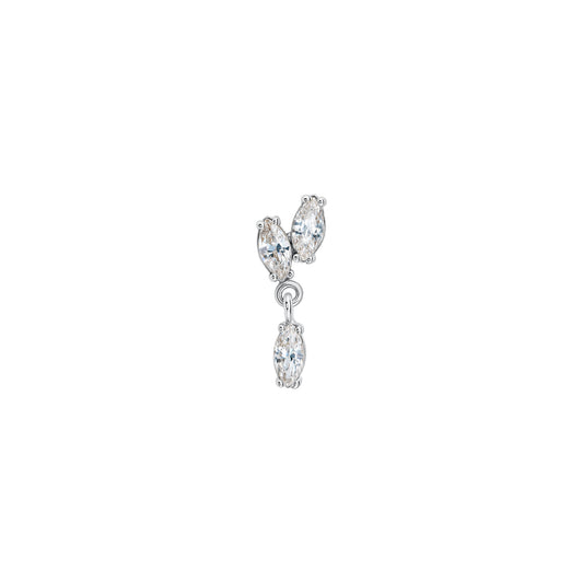 Kolczyk do piercingu Fairy 4 Silver