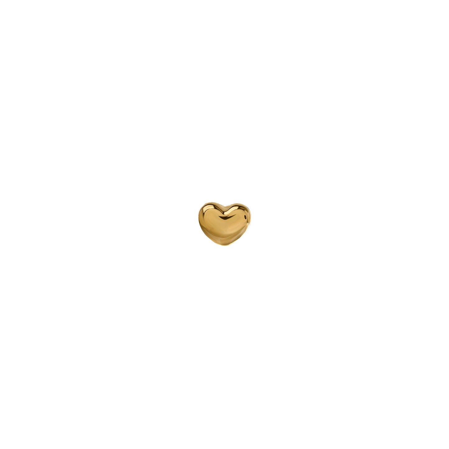 Kolczyk do piercingu Heart Gold